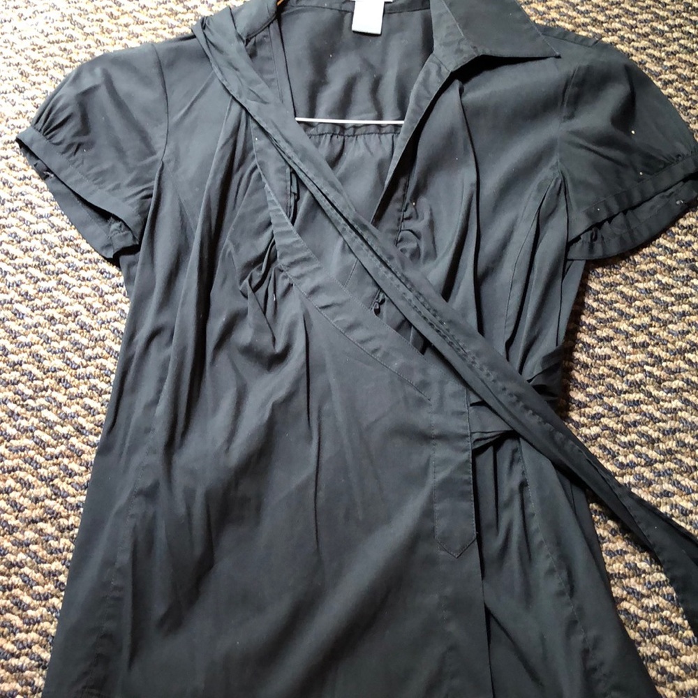 Ann Taylor Black Blouse